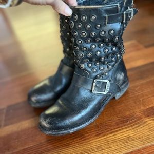 Frye Motto Studded Boots